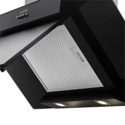 Zola Dunstabzugshaube Umluftset 90cm 635m³/h Aktivkohlefilter Schwarz -Klarstein 60002282 yy 0006 detail Klarstein Zola 90 Dunstabzugshaube