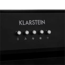 Zola Dunstabzugshaube Umluftset 90cm 635m³/h Aktivkohlefilter Schwarz -Klarstein 60002282 yy 0007 detail Klarstein Zola 90 Dunstabzugshaube