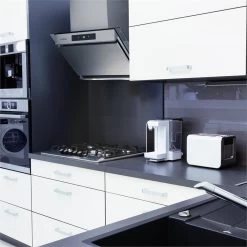 Balzac Dunstabzugshaube Umluftset 60cm 640m³/h Aktivkohlefilter -Klarstein 60002283 yy 0003 ambient Klarstein Balzac 60 Dunstabzugshaube Edelstahl