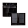 Gusteau Delicatessa Einbau-Ofen-Set Induktion 7000W Schwarz Edelstahl -Klarstein 60002594 yy 0001 titel Klarstein Gusteau Delicatessa Einbau Ofen Set